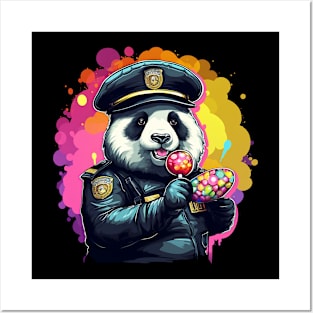 police panda Posters and Art